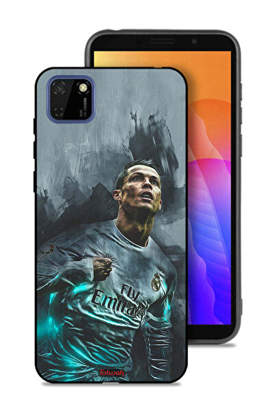 Tolwak غطاء حماية لهاتف هواوي Y5p برسومات كريستيانو رونالدو
