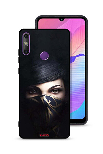 Tolwak غطاء حماية لهاتف هواوي إنجوي 20e بنقشة فتاة محجبة