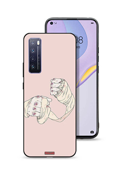 Tolwak غطاء حماية لهاتف هواوي نوفا 7 5G برسومات فنية مقاتلة