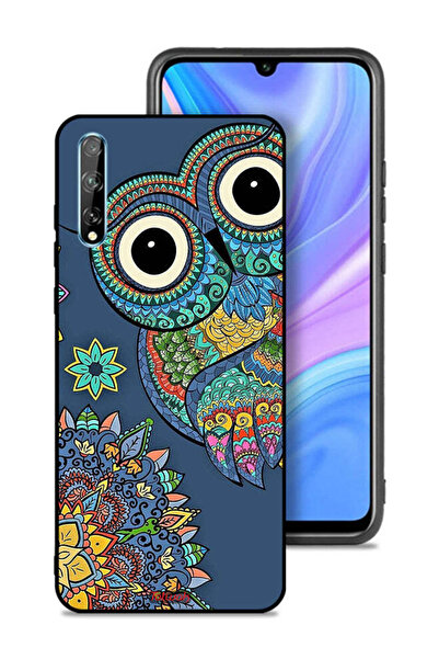 Tolwak غطاء حماية لهاتف هواوي بي سمارت إس بتصميم بومة زهرية