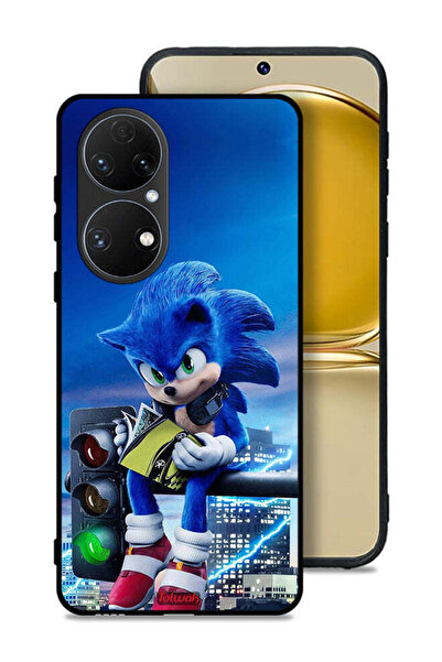 Tolwak غطاء حماية لهاتف هواوي P50 بنمط سونيك ريدينج