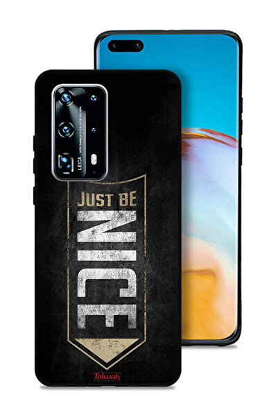 Tolwak غطاء حماية هواوي P40 برو بلس 5G - كن لطيفًا