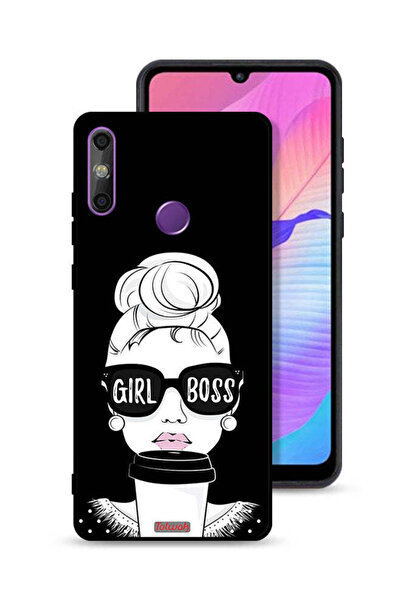 Tolwak غطاء حماية لهاتف هواوي إنجوي 20e - فتاة بوس