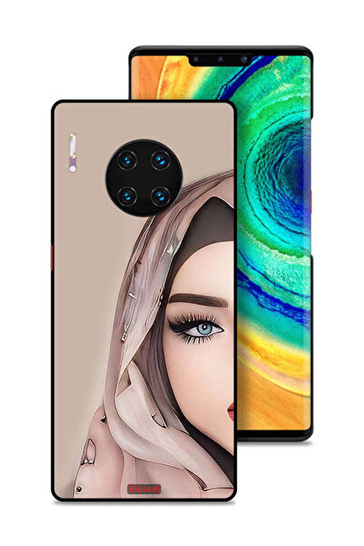 Tolwak غطاء حماية لهاتف هواوي ميت 30 برو بتصميم فتاة نصف وجه