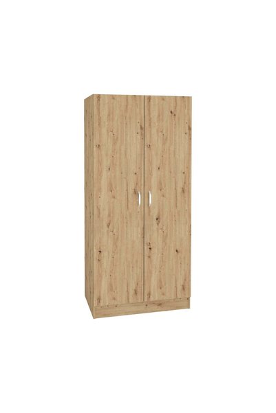 haaus.ro Dulap haaus Remi, 2 Usi, Stejar Artisan, 80 x 51 x 170 cm