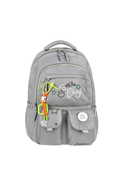 Adalinhome Smile Day Waterproof Korean Style Unisex School Backpack