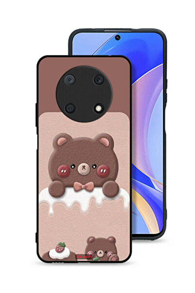 Tolwak غطاء حماية لهاتف هواوي نوفا Y90 بتصميم دب الفراولة