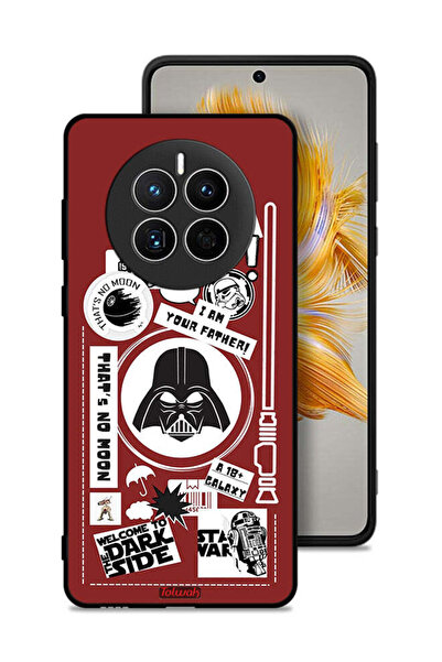 Tolwak غطاء حماية لهاتف هواوي ميت 50 - ملصق "مرحبًا بكم في الجانب المظلم"