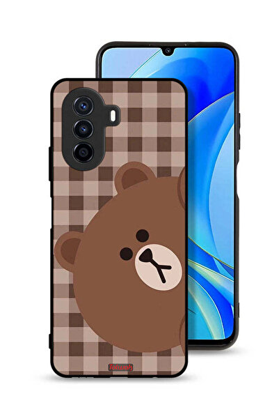 Tolwak غطاء حماية لهاتف هواوي نوفا Y70 بتصميم دب تيدي