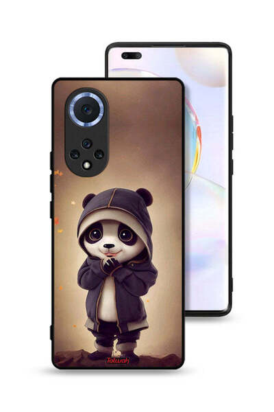 Tolwak غطاء حماية لهاتف Honor 50 Pro بتصميم باندا صغير لطيف