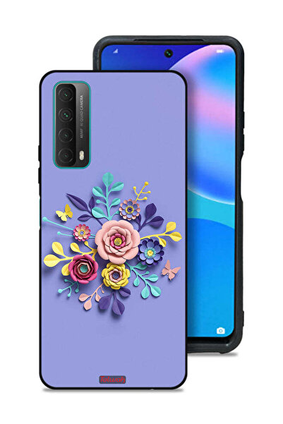 Tolwak غطاء حماية لهاتف هواوي بي سمارت (2021) - فن الزهور