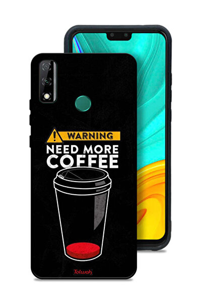 Tolwak Huawei Y8s Protective Case Cover Need More Coffee