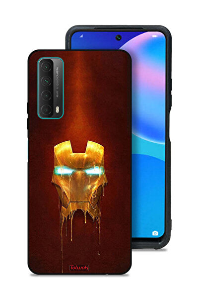 Tolwak غطاء حماية لهاتف هواوي بي سمارت (2021) من مارفل كوميكس - الرجل الحديدي