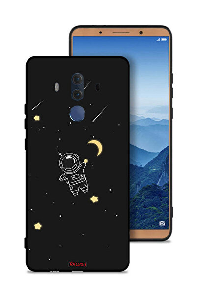 Tolwak غطاء حماية لهاتف هواوي ميت 10 برو - مشبك فني لرائد فضاء