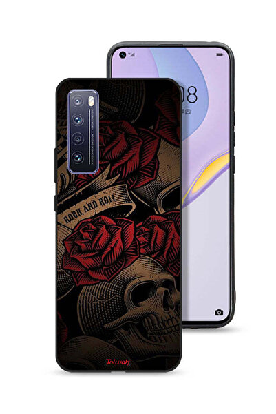 Tolwak غطاء حماية لهاتف هواوي نوفا 7 5G روك آند رول
