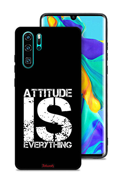 Tolwak غطاء حماية لهاتف Huawei P30 Pro - Attitude Is Everything