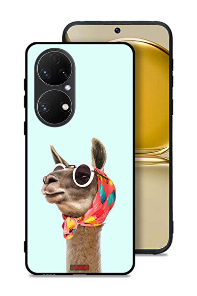 Tolwak غطاء حماية لهاتف هواوي P50E بتصميم جمل أنيق ولطيف