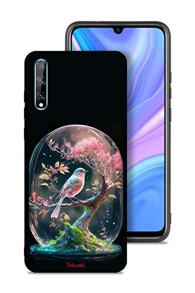 Tolwak غطاء حماية هواوي بي سمارت إس بتصميم طائر في جرة