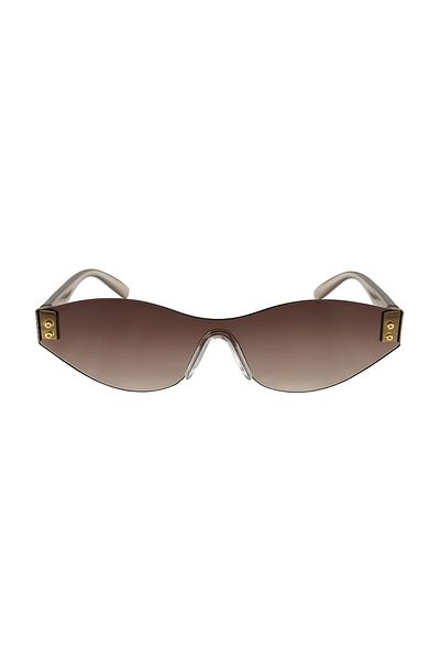 Toz Vintage Mireya Black Vintage & Retro Rimless Sunglasses