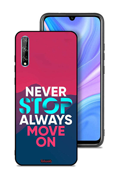 Tolwak غطاء حماية لهاتف هواوي بي سمارت إس - لا تتوقف أبدًا - تحرك دائمًا