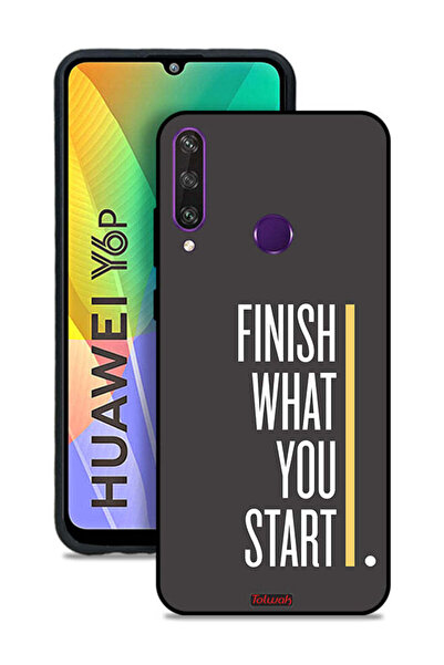 Tolwak Huawei Y6p Protective Case Cover Finish What You Start