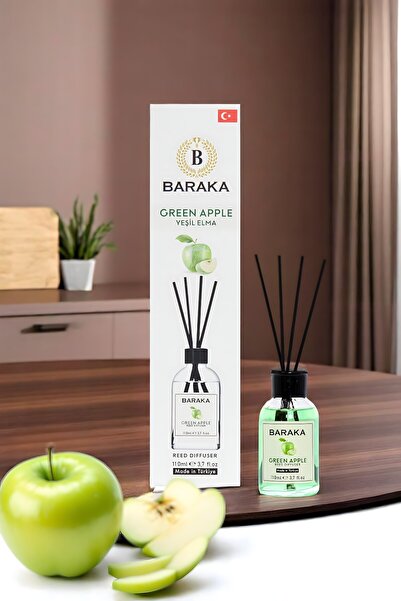 BARAKA 110 ML Çubuklu Oda Kokusu GREEN APPLE