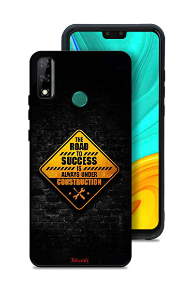 Tolwak غطاء حماية لهاتف هواوي Y8s الطريق إلى النجاح دائمًا قيد الإنشاء