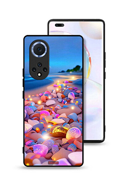 Tolwak Honor 50 Pro Protective Case Cover Stones Art