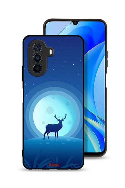 Tolwak غطاء حماية لهاتف هواوي نوفا Y70 بتصميم غزال