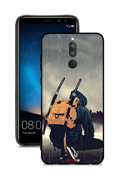 Tolwak غطاء حماية لهاتف هواوي ميت 10 لايت بتصميم سيف ساموراي رقمي