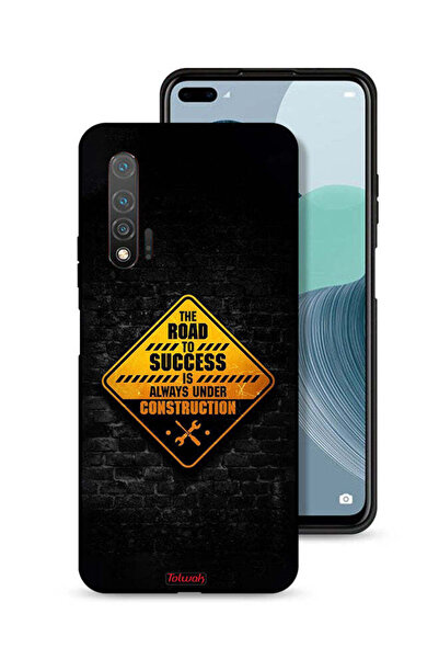 Tolwak غطاء حماية لهاتف هواوي نوفا 6 الطريق إلى النجاح دائمًا قيد الإنشاء