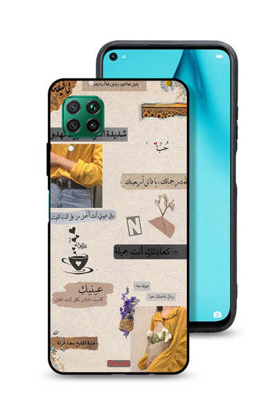 Tolwak غطاء حماية لهاتف هواوي بي 40 لايت 4G بعبارات حب عربية