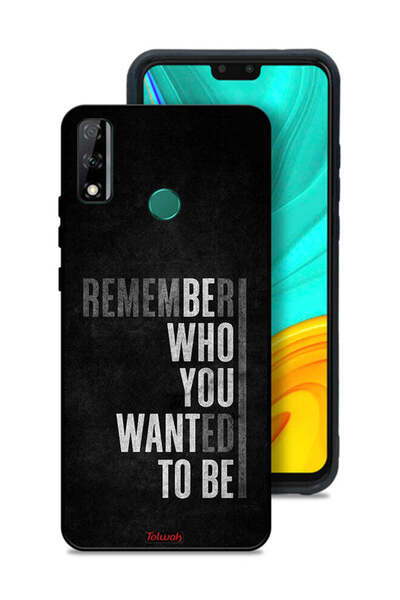 Tolwak غطاء حماية لهاتف هواوي Y8s تذكر من أردت أن تكون