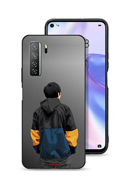 Tolwak غطاء حماية واقٍ لهاتف هواوي نوفا 7 SE 5G بتصميم بورتريه للأولاد