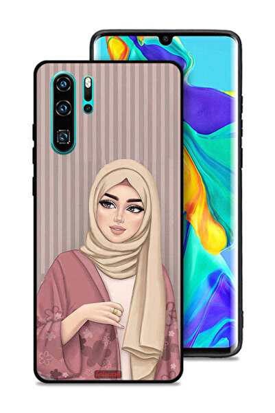 Tolwak غطاء حماية لهاتف هواوي بي 30 برو برسومات فتاة محجبة