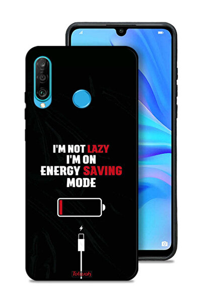 Tolwak غطاء حماية لهاتف هواوي بي 30 لايت - أنا لست كسولاً، أنا في وضع توفير ا...