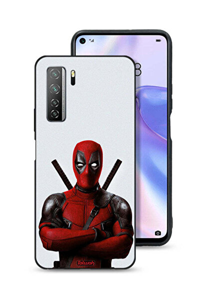 Tolwak غطاء حماية لهاتف هواوي P40 لايت 5G بتصميم ديدبول