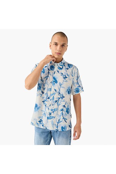 Lee Cooper r All-Over Floral Print Shirt