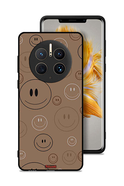 Tolwak غطاء حماية لهاتف هواوي ميت 50 برو بنقشة وجوه مبتسمة