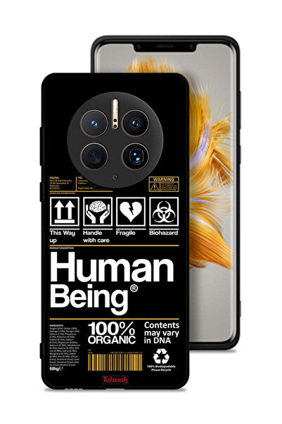 Tolwak Huawei Mate 50 Pro Protective Case Cover Human Being Sticker