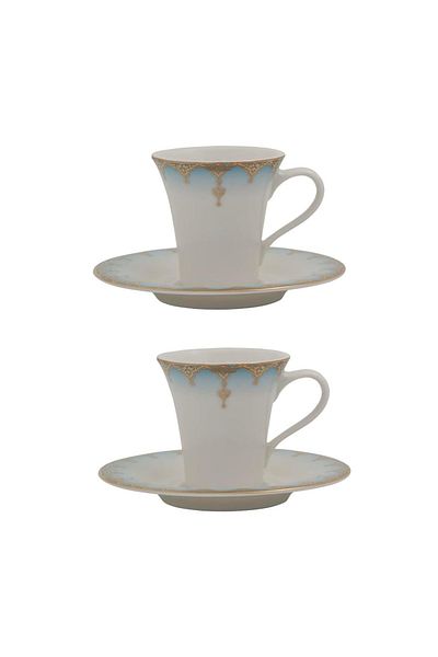 Porland 2 Person Coffee Set 60Cc 4 Pieces