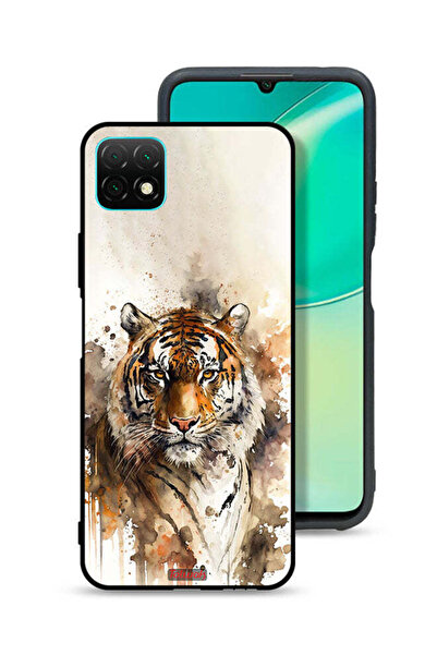 Tolwak غطاء حماية لهاتف هواوي نوفا Y60 بنقشة الفهد التجريدي