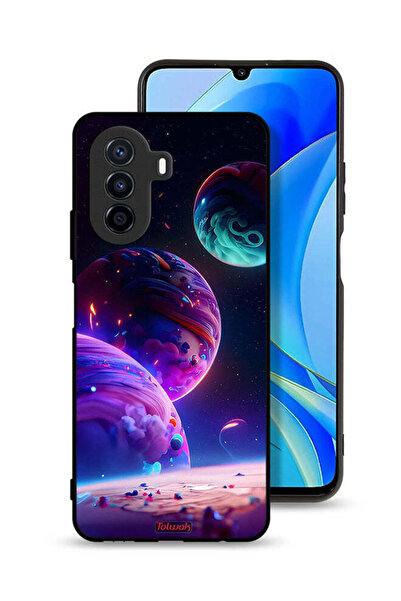 Tolwak غطاء حماية لهاتف هواوي نوفا Y70 بنمط كوكبي