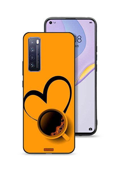 Tolwak غطاء حماية لهاتف هواوي نوفا 7 5G بفنجان قهوة