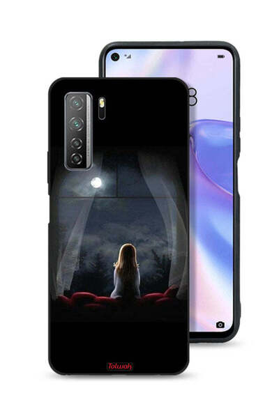 Tolwak غطاء حماية لهاتف هواوي P40 لايت 5G - خيالات ليلية