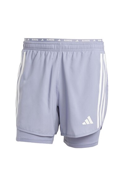 adidas Own the Run 3-Stripes 2-in-1 σορτς