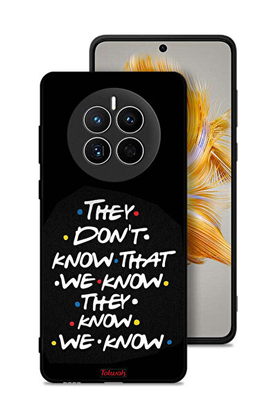 Tolwak غطاء حماية لهاتف هواوي ميت 50 لا يعرفون ما نعرفه يعرفون أننا نعرفه