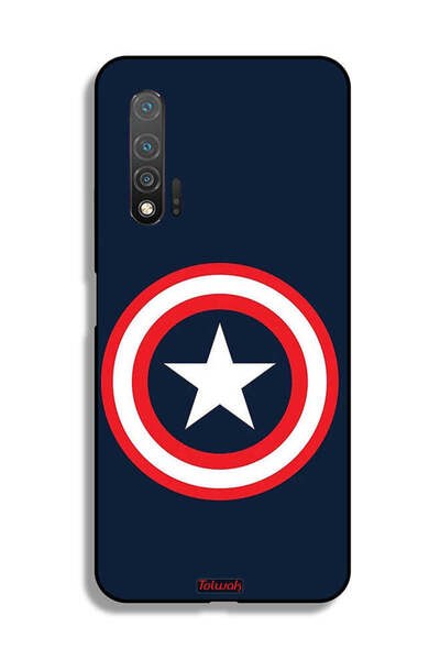 Tolwak Huawei nova 6 Protective Case Cover Captain America
