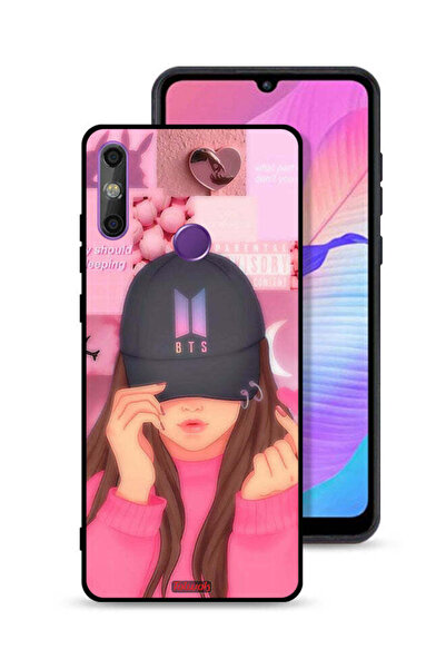 Tolwak غطاء حماية لهاتف هواوي إنجوي 20e بتصميم فتاة صغيرة