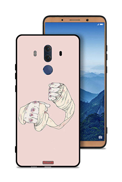 Tolwak غطاء حماية لهاتف هواوي ميت 10 برو بتصميم فن المقاتل